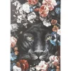 Tableau Sur Toile Night Leo In Flower 90X140Cm