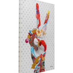 Tableau Sur Toile Peace Sign 90X120Cm