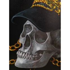 Tableau Sur Toile Skull Gang 120X90Cm
