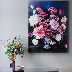 Tableau Sur Toile Wild Flowers 90X120Cm