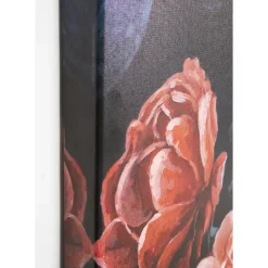 Tableau Sur Toile Yak In Flower 140X90Cm