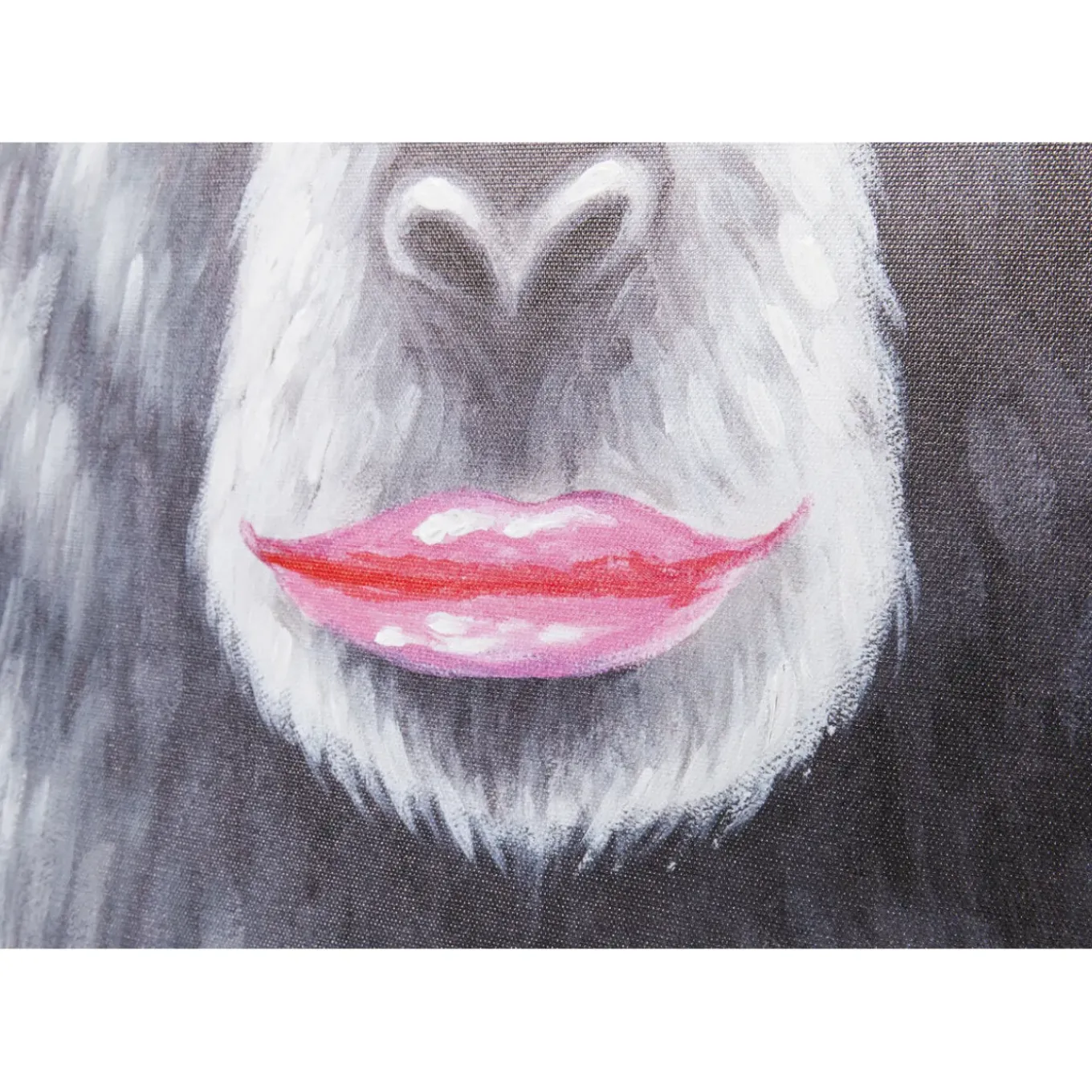 Tableau Touched Carnival Monkey 70X70Cm