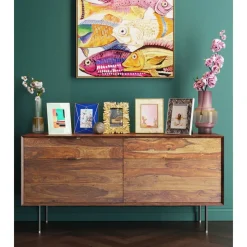Tableau Touched Fish Meeting One 75X100Cm