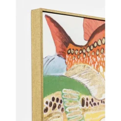 Tableau Touched Fish Meeting One 75X100Cm