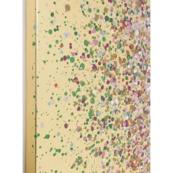 Tableau Touched Flower Boat Dore-Fuchsia 80X100Cm