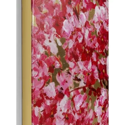 Tableau Touched Flower Couple Dore-Fuchsia 120X160