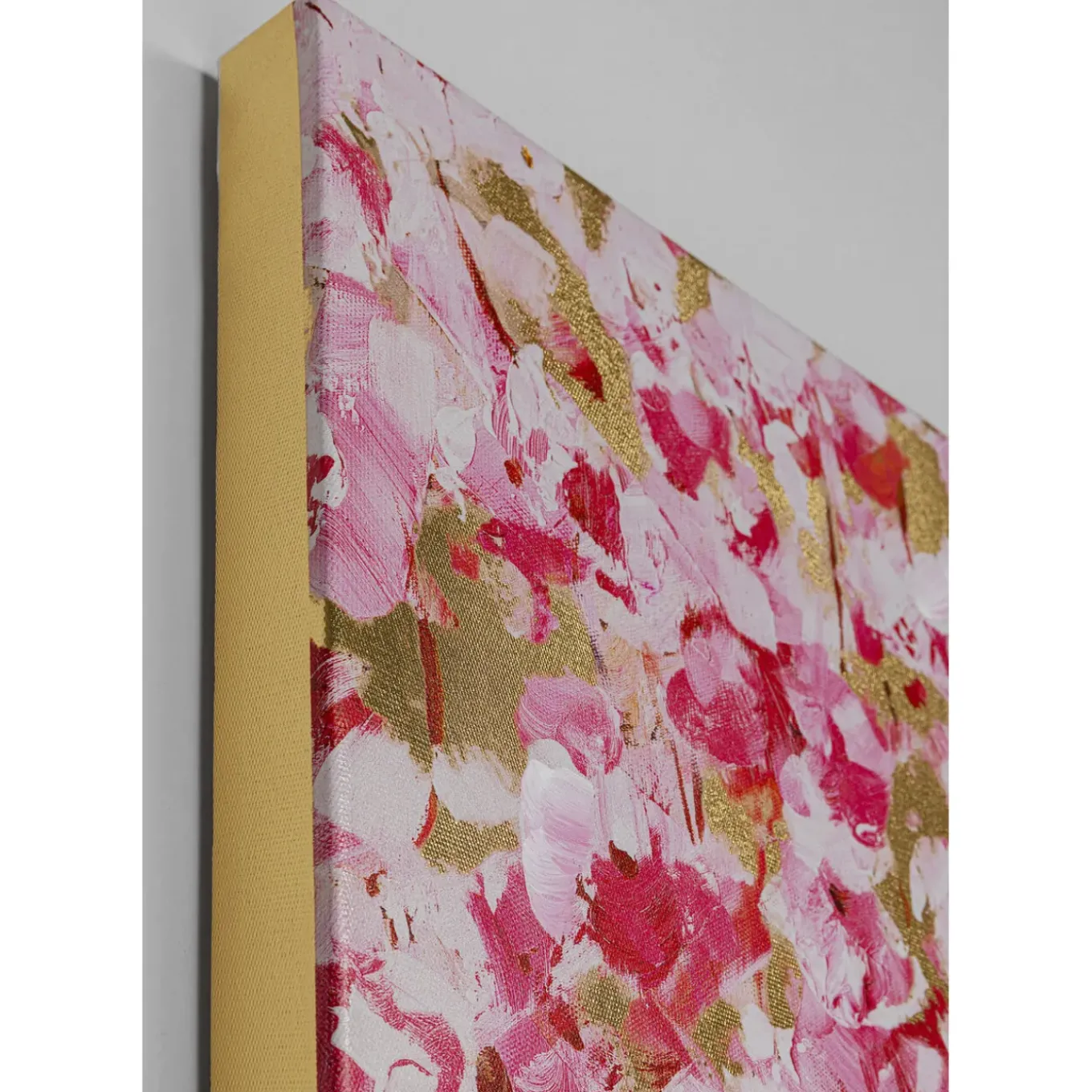 Tableau Touched Flower Couple Dore-Fuchsia 120X160
