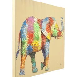 Tableau Touched Flower Elefant 120X90Cm