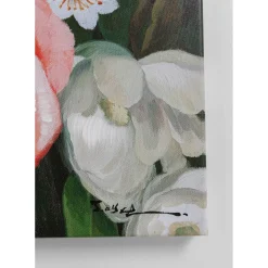Tableau Touched Flower Lady 90X120Cm