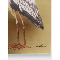 Tableau Touched Heron Left 50X70Cm