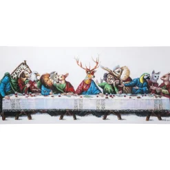 Tableau Touched Last Supper 240X100Cm