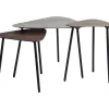 Tables Basses Loft Triangle Vintage (Set De 3)
