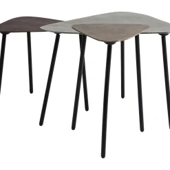 Tables Basses Loft Triangle Vintage (Set De 3)