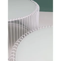 Tables Basses Wire Blanches (Set De 2)