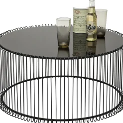 Tables Basses Wire Noir (Set De 2)