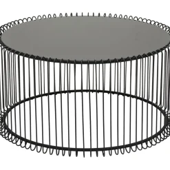 Tables Basses Wire Noir (Set De 2)