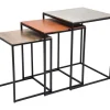 Tables D Appoint Loft Square Vintage (Jeu De 3) 41