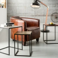 Tables D Appoint Loft Square Vintage (Jeu De 3) 41