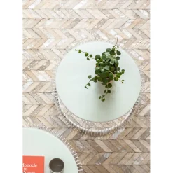 Tables D Appoint Wire Blanc O44Cm (2/Set)