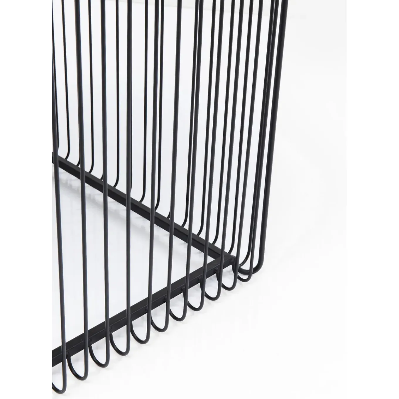 Tables D Appoint Wire Carre Noir 45X45Cm (2/Set)