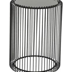 Tables D Appoint Wire Noir (Set/2) O44Cm