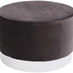 Tabouret Cherry Anthracite Silver O55Cm