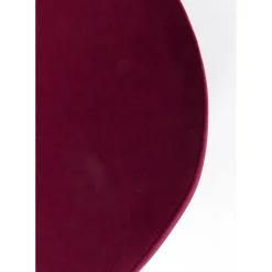Tabouret Cherry Bordeaux Laiton O35Cm