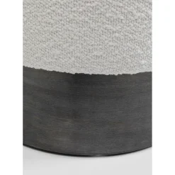 Tabouret Cherry Boucle Creme Smoke O35Cm