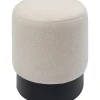 Tabouret Cherry Creme-Noir O36Cm