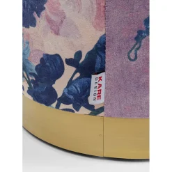 Tabouret Cherry Flower Rose Laiton O32Cm