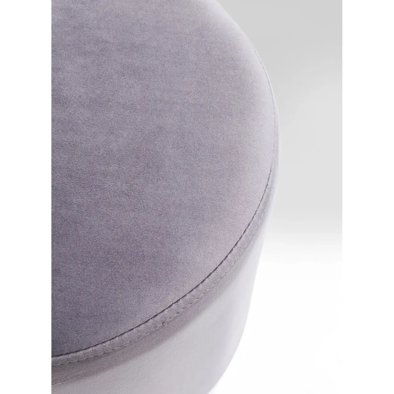 Tabouret Cherry Gris Clair Silver O35Cm