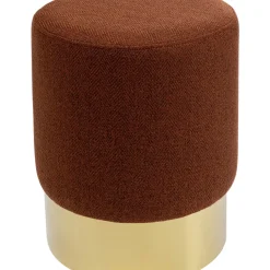 Tabouret Cherry Lina Marron Laiton O35Cm