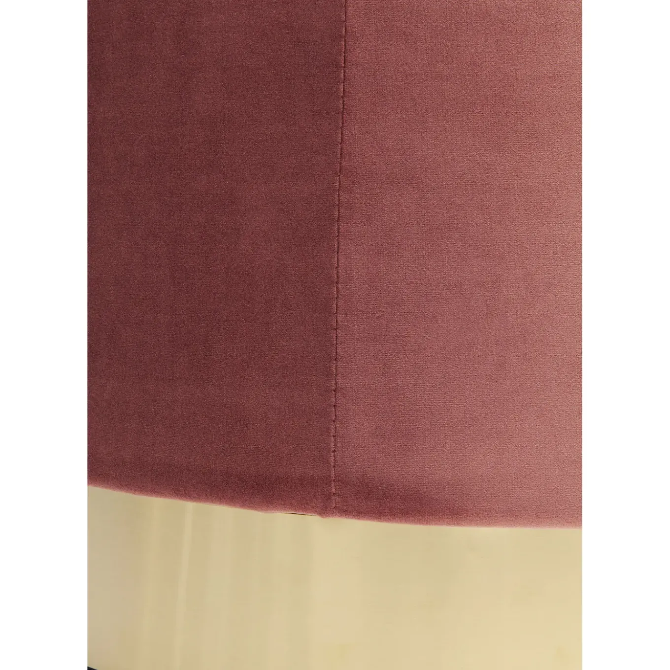 Tabouret Cherry Mauve Laiton O55Cm