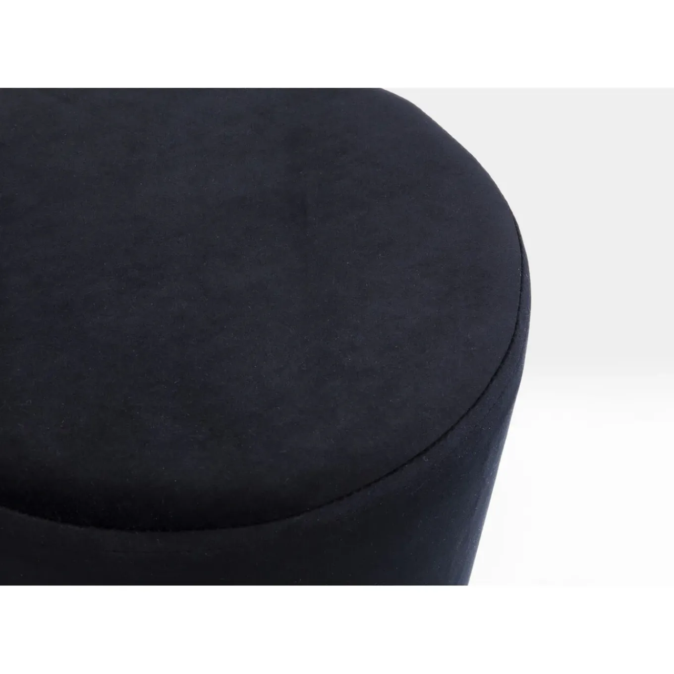 Tabouret Cherry Noir Laiton O35Cm