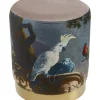 Tabouret Cherry Parrot Laiton O32Cm