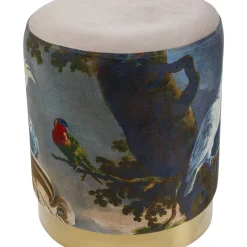 Tabouret Cherry Parrot Laiton O32Cm