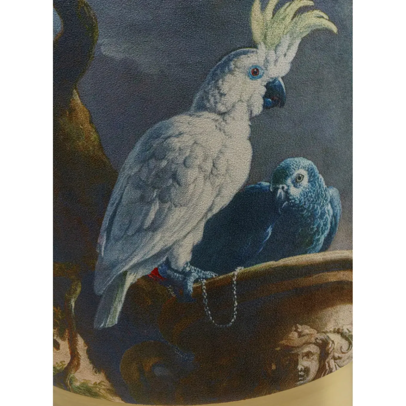 Tabouret Cherry Parrot Laiton O32Cm