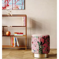 Tabouret Cherry Peacock Laiton O32Cm