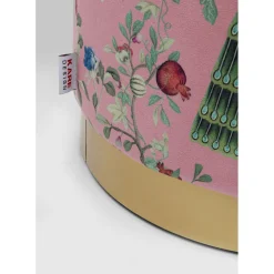 Tabouret Cherry Peacock Laiton O32Cm