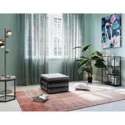 Tabouret Convertible Brenda Gris-Cover Gris 76X7