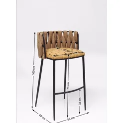 Tabouret De Bar Cheerio Jaune