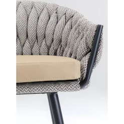 Tabouret De Bar Knot Tweed