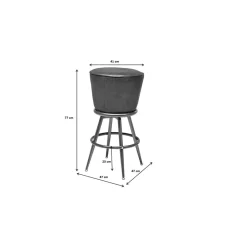 Tabouret De Bar Lady Rock Vintage