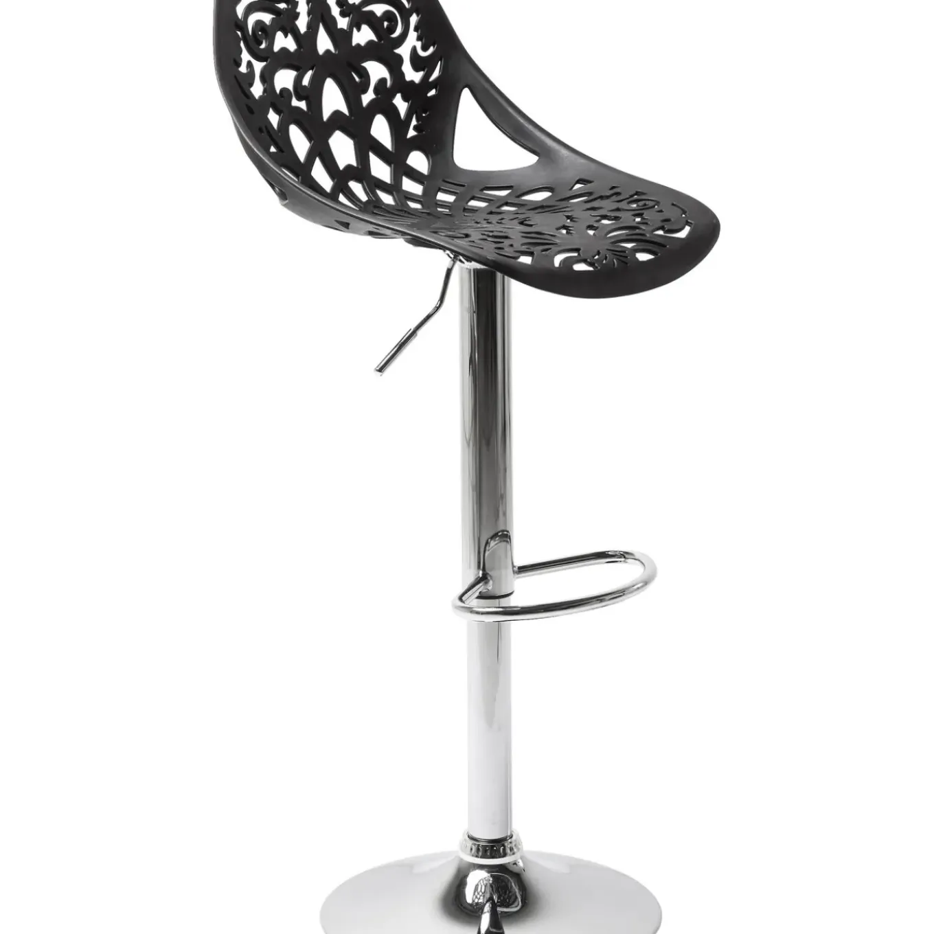 Tabouret De Bar Ornament Noir