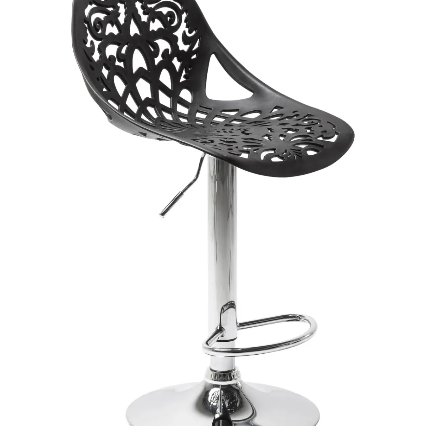 Tabouret De Bar Ornament Noir