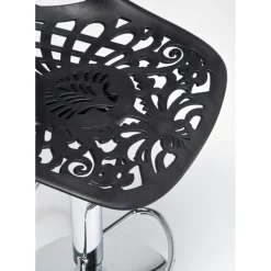 Tabouret De Bar Ornament Noir