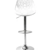Tabouret De Bar Ornament Blanc