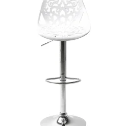 Tabouret De Bar Ornament Blanc