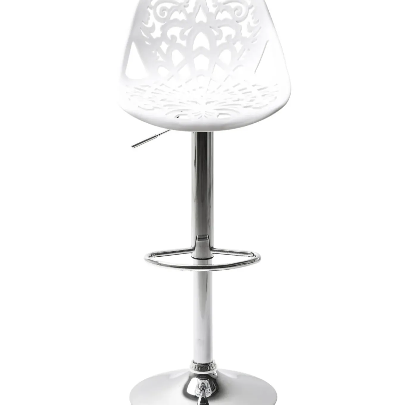 Tabouret De Bar Ornament Blanc
