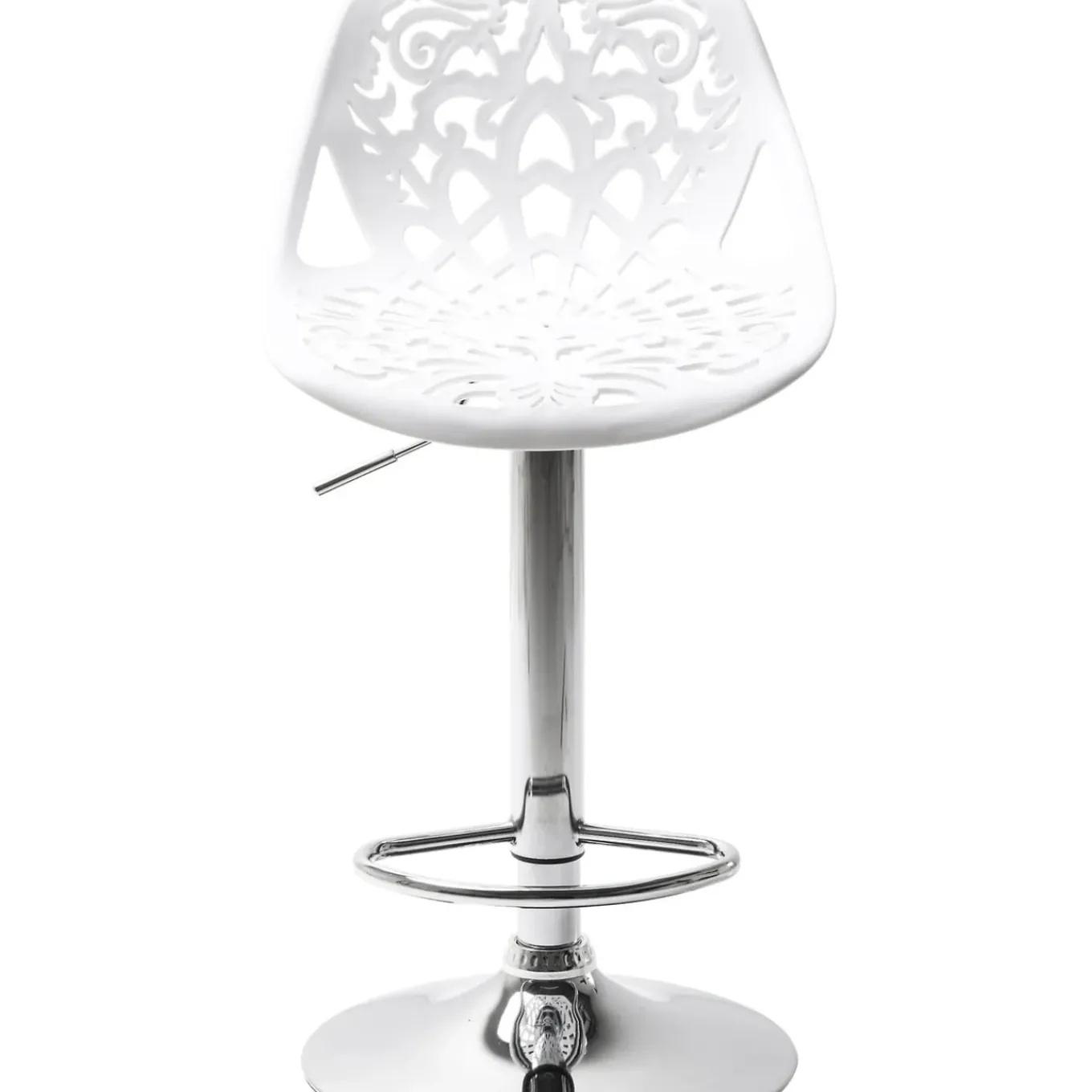Tabouret De Bar Ornament Blanc